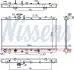 Радіатор охложденія SUZUKI SX4 (EY, GY) (06-) 1.6i АТ NISSENS 64255 (фото 5)