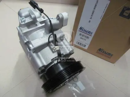 Компрессор кондиционера HYUNDAI SANTA FE 00- (без упаковки) NISSENS 89276