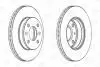 Диск тормозной HYUNDAI GETZ 1.1I 12V 02.07- передние. CHAMPION 562425CH (фото 2)