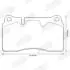 Колодка торм. RANGE ROVER III (LM), VW TOUAREG передние. Jurid 573296J (фото 2)