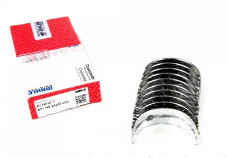 Вкладыши коренные RENAULT HL STD G8T / G9T / G9U 2,2 / 2,5TD (Mahle) MAHLE KNECHT 021 HS 20297 000