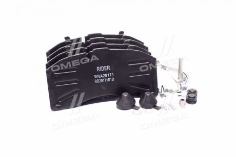 Колодка торм. диск. (Компл. На вісь) STANDARD BPW RS-SB 4309T RIDER RD 29171STD (фото 1)