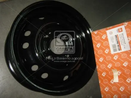 Диск колісний 13х4,5 4x114,3 Et 45 DIA 69,1 DAEWOO MATIZ чорний <ДК> Dk-Дорожная Карта DK 229.3101015.27-04