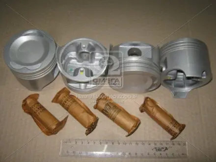 Поршень (компл. На мотор) Mitsubishi 4G64 d86.5 + 0.50 (пр-во) TEIKIN 43228.050