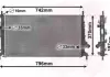 Радиатор охлаждения двигателя FOCUS / MAZDA3 / S40 16/8 03- (Van Wezel) 18002369