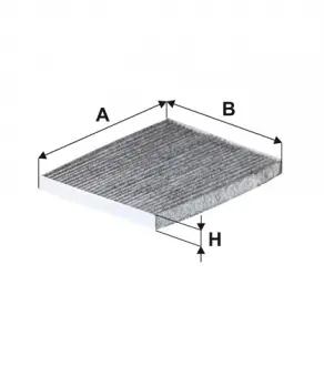Фильтр салона HYUNDAI IX35, TUCSON 10- угольный (WIX-FILTERS) WIX FILTERS WP2065