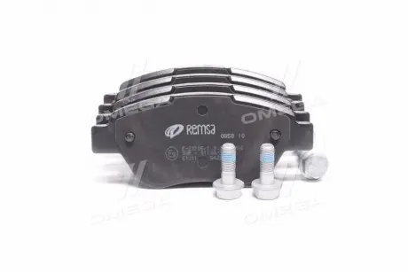 Колодка торм. FIAT DOBLO (119) (223) (03 / 01-) передние. REMSA 0858.10 (фото 1)
