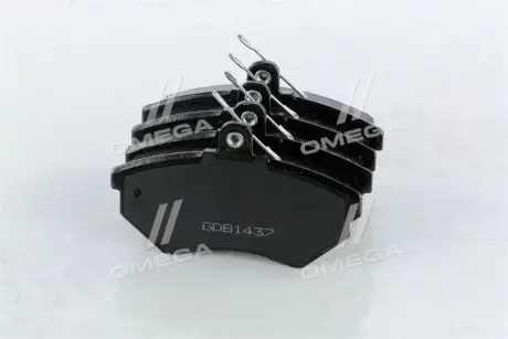 Колодка торм. диск. STANDARD VW CADDY, GOLF, POLO передние. RIDER RD.21945STD (фото 1)