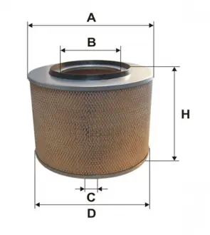 Фільтр повітряний MB MK, SK (TRUCK) / AM440 (WIX-Filtron) WIX FILTERS 42357E