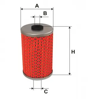 Фільтр масляний двигуна MB W123 / OM510 (WIX-Filtron) WIX FILTERS WL7024