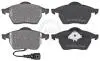 Колодка торм. AUDI / SEAT / SKODA / VW A3 / BORA / GOLF передние. (ABS) A.B.S 37133 (фото 1)