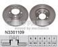 Диск тормозной Renault MASTER 10-; Nissan NV 400 NIPPARTS N3301109 (фото 1)
