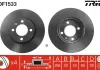 Диск тормозной SEAT IBIZA IV, VW CADDY передние., Вент. TRW DF1533 (фото 3)