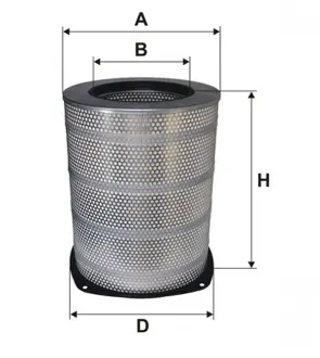 Фільтр повітряний VOLVO (TRUCK) / AM442 / 1 (WIX-Filtron) WIX FILTERS 93079E (фото 1)