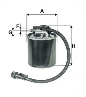 Фильтр топливный Mercedes C 180CDI 120HP 2012 (Wix-Filtron) WIX FILTERS WF8471