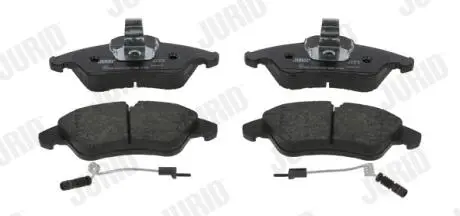 Колодка торм. MB SPRINTER 2-t, VW LT 28-35 передние. Jurid 571844J