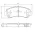 Колодки тормозные диск. Nissan QASHQAI; X-TRAIL (пр-во Nipparts) J3601096