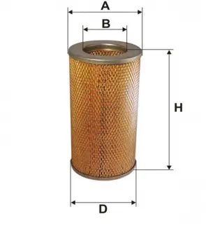 Фільтр повітряний TOYOTA HIACE / AM441 / 1 (WIX-Filtron) WIX FILTERS WA6118