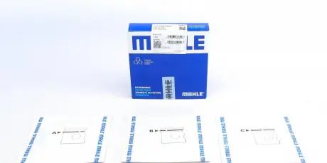 Кільця поршневі VAG 81,51 mm 2,0TDI 1,75x2,0x3,0 (Mahle) MAHLE KNECHT 030 90 N2