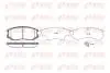 Колодка торм. DAIHATSU TERIOS 1.3-1.5 03- передние. (Пр-во REMSA) 0357.22