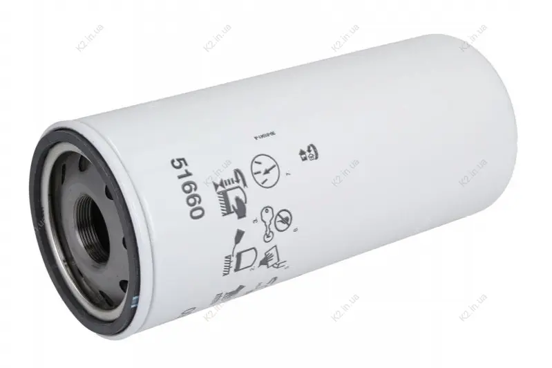 Фільтр масляний VOLVO (TRUCK) E / OP631 (пр-во WIX-Filtron) WIX FILTERS 51660 (фото 1)