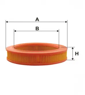 Фильтр воздушный NISSAN SUNNY / AR239 (WIX-Filtron) WIX FILTERS WA6423
