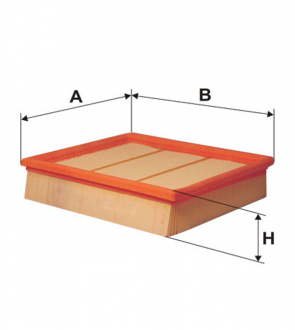 Фильтр воздушный MERCEDES A / AP034 / 1 (WIX-Filtron) WIX FILTERS WA9432 (фото 1)