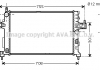 Радиатор охлаждения двигателя CORSAC 13 / 7CDTi MT / AT 03- (Ava) OLA2380