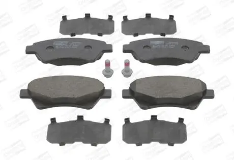Колодки гальмівні дискові передні Renault Megane II (01-12) CHAMPION 573124CH