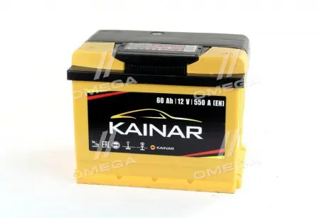 Аккумулятор 60Ah-12v Standart + (242х175х190), R, EN540 KAINAR 060 261 0 120 ЖЧ