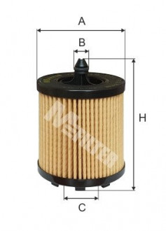 Фільтр масляний двигуна Opel Astra, Vectra M-FILTER TE615