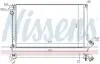 Радіатор охолодження PEUGEOT 406 (95) 1.6-1.8 NISSENS 63731 (фото 6)