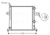 Радиатор охлаждения двигателя ASTRA G 1.2 MT -AC 98-04 (Ava) AVA COOLING OL2257 (фото 1)