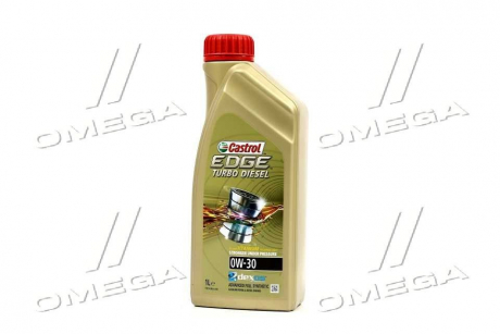 Масла моторные. EDGE 0W-30 TURBO DIESEL (Канистра 1л) CASTROL 157E4F (фото 1)
