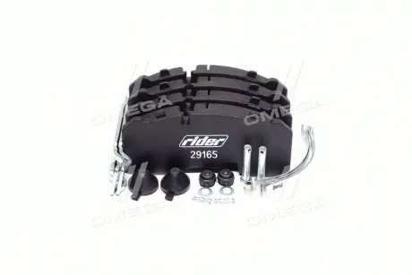 Колодка торм. диск. STANDARD (компл. На вісь) BPW SKH RIDER RD 29165STD
