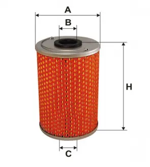 Фильтр масляный / WL7282 / OM516 / 2 (WIX-Filtron UA) WIX FILTERS 92124E