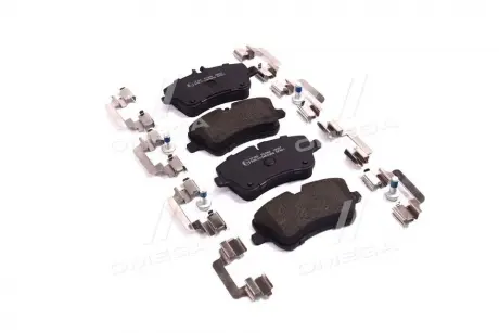 Колодка торм. MB C180 / C200 CDI / C220 CDI передние. (ABS) A.B.S 37165