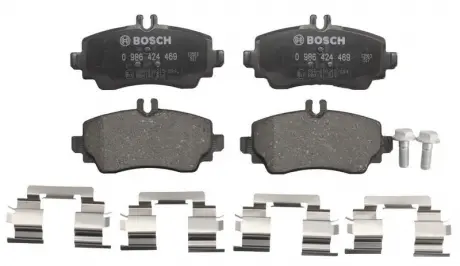 Колодка торм. MARCEDES A-CLASS (W168) передние. BOSCH 0 986 424 469