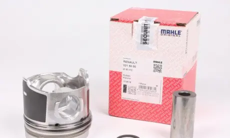 Поршень Trafic/Master/Kangoo 1.9dCi 01- 80mm/STD (+кільця) MAHLE KNECHT 021 58 00