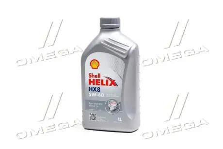 Масла моторные. Helix HX8 SAE 5W-40 SN / CF (Канистра 1л) SHELL 4107484