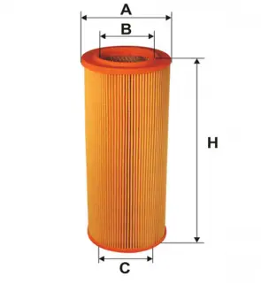Фильтр воздушный SAAB 9000 AR366 / (WIX-Filtron) WIX FILTERS WA6601