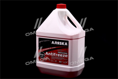 Антифриз ANTIFREEZE-40 (красный) Канистра 10л / 9,83кг АЛЯSКА 5528