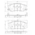 Колодки гальмівні диск. Chevrolet CAPTIVA NIPPARTS J3600913 (фото 1)