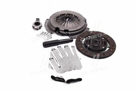 Зчеплення ВАЗ 11186 (диск натиск. + Вед. + Підшитий.) D = 200 RIDER 11186-1601000