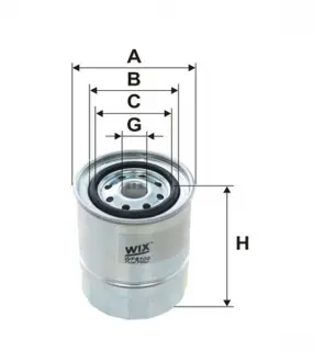 Фильтр топл. NISSAN SUNNY / PP904 (WIX-Filtron) WIX FILTERS WF8100