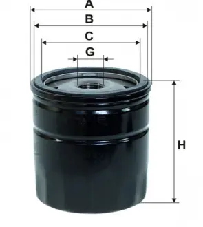 Фільтр масляний двигуна / OP699 (WIX-Filtron) WIX FILTERS WL7246