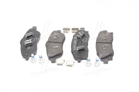 Колодка гальм. диск. OPEL CORSA/MERIVA/TIGRA передн. (ABS) A.B.S 37213