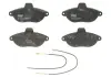 Колодка торм. FIAT SCUDO, PEUGEOT 806 передние. (Пр-во TRW) GDB1216