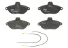 Колодка торм. FIAT SCUDO, PEUGEOT 806 передние. TRW GDB1216 (фото 2)
