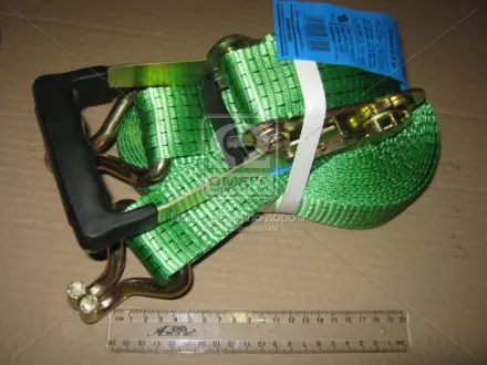 Стяжка вантажу, 5t. 50mm.x10m. (0.5 + 9.5) євро ручка <> ARMER ARM-st510